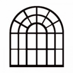 Window arched only  114x 150 mm min buy 3